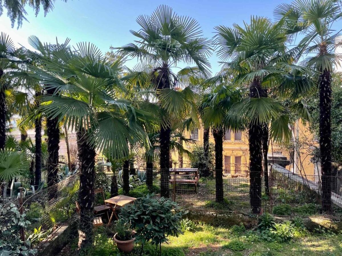 Naval Studio With Garden Rijeka Ngoại thất bức ảnh